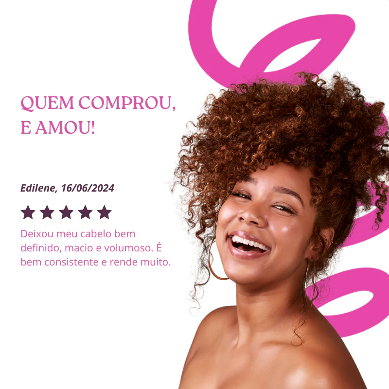 Ativador e Modelador Anti-Frizz Cachos 500g - Image 4
