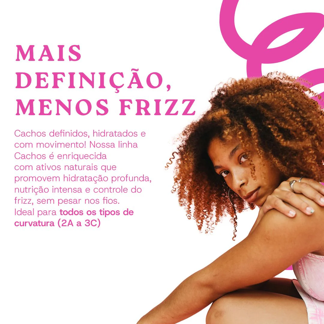 Ativador e Modelador Anti-Frizz Cachos 500g - Image 6