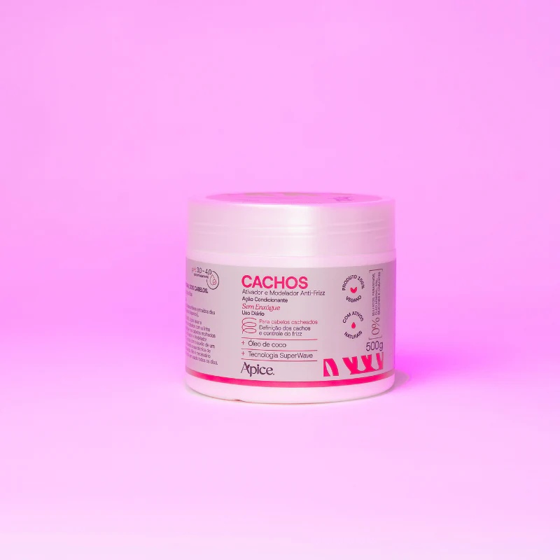 Ativador e Modelador Anti-Frizz Cachos Essence 500g - Image 4