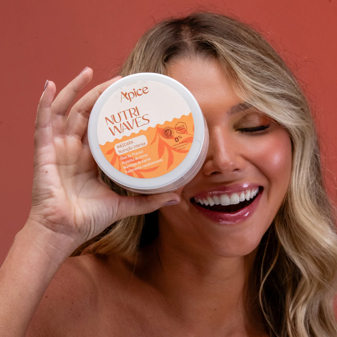 Kit Onduladas Nutri Waves - Shampoo, Condicionador, Gelatina, Máscara e Creme de Pentear (5 ITENS) - Image 4