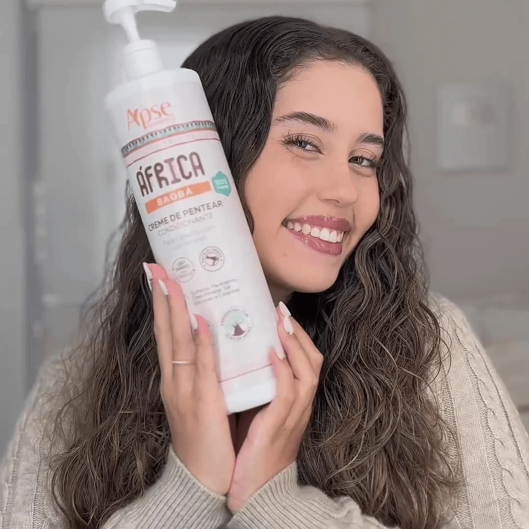 Creme de Pentear África Baobá 500g - No Poo / Low Poo - Ação Condicionante - Image 4