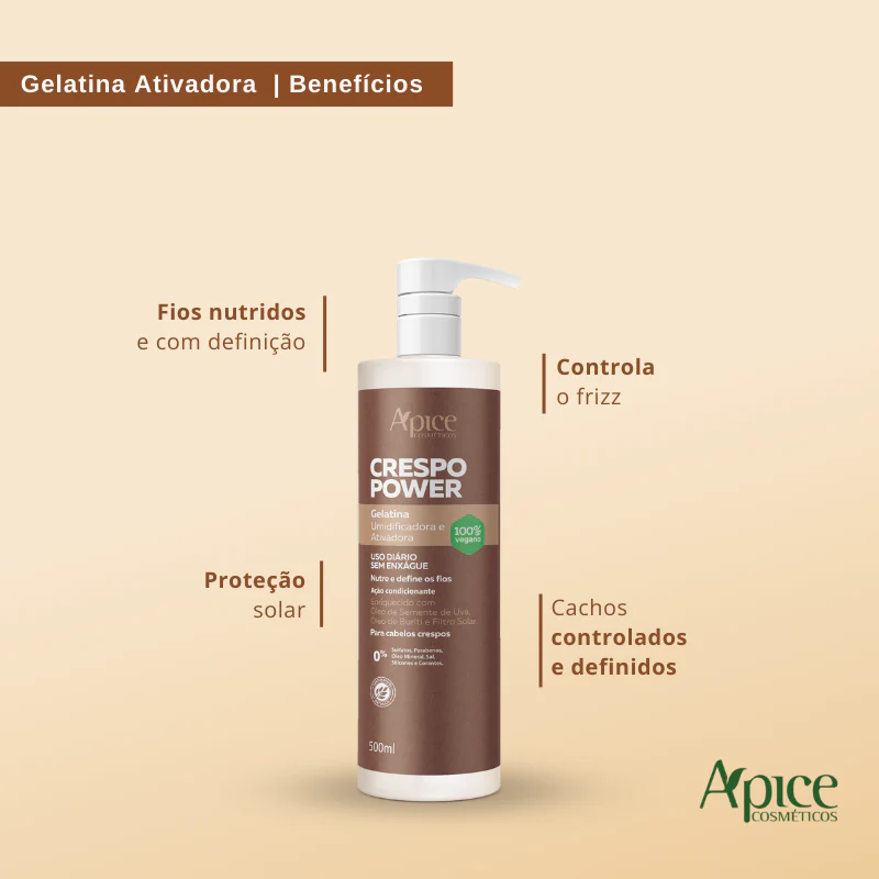 Kit Crespo Power Finalizadores - Mousse e Gelatina (2 itens) - Image 3