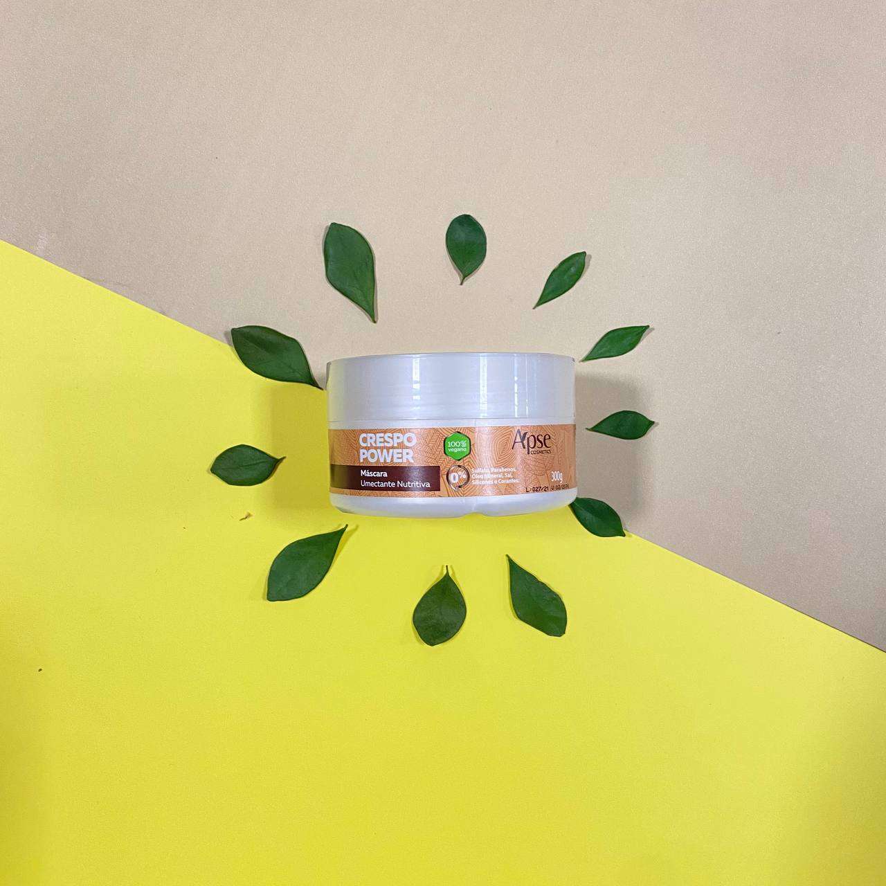 Máscara Crespo Power Umectante Nutritiva 300g - Tratamento Condicionante - Image 4