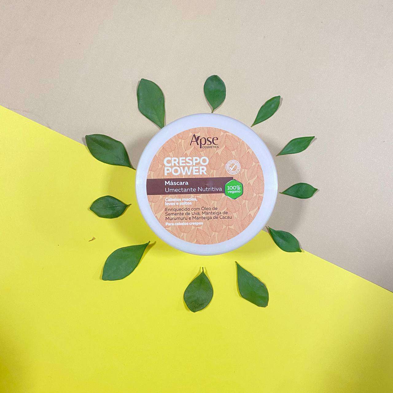 Máscara Crespo Power Umectante Nutritiva 300g - Tratamento Condicionante - Image 5